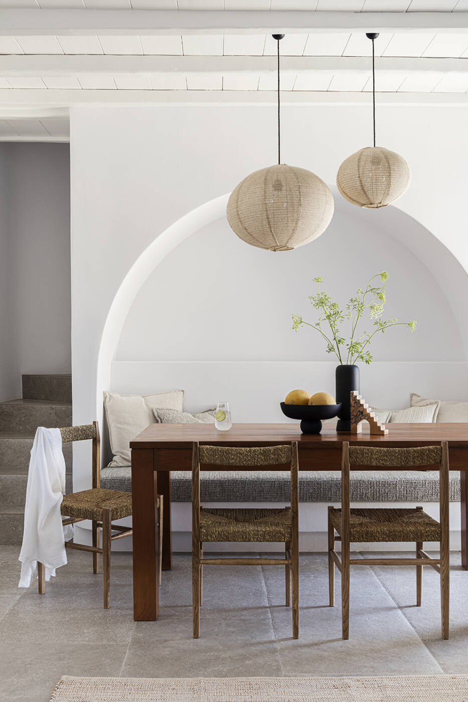 Luxury villa in Mykonos photographed by Yiorgos Kordakis and Mia Dorier